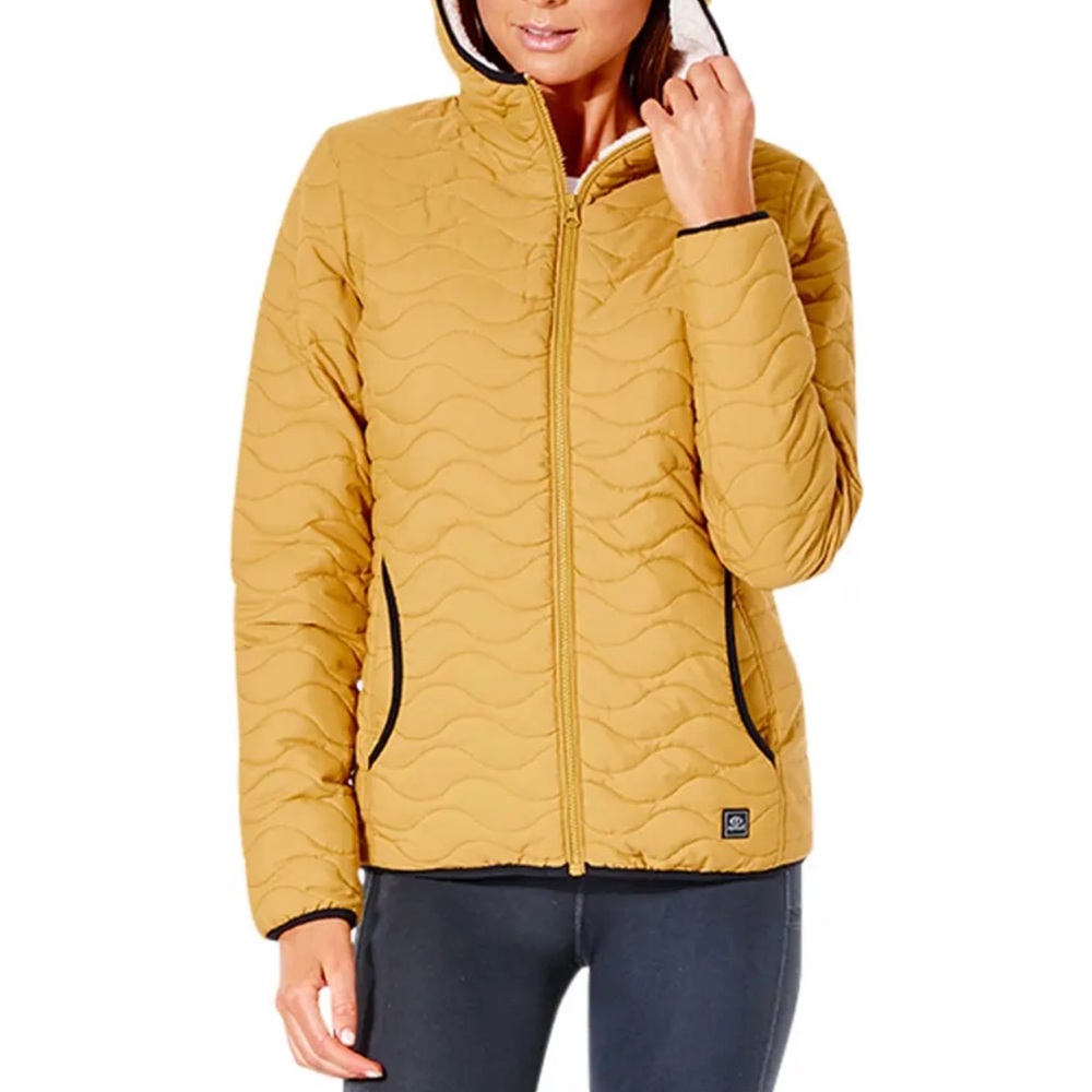 Anoeta Water Repellent Wavy Quilted Jacket